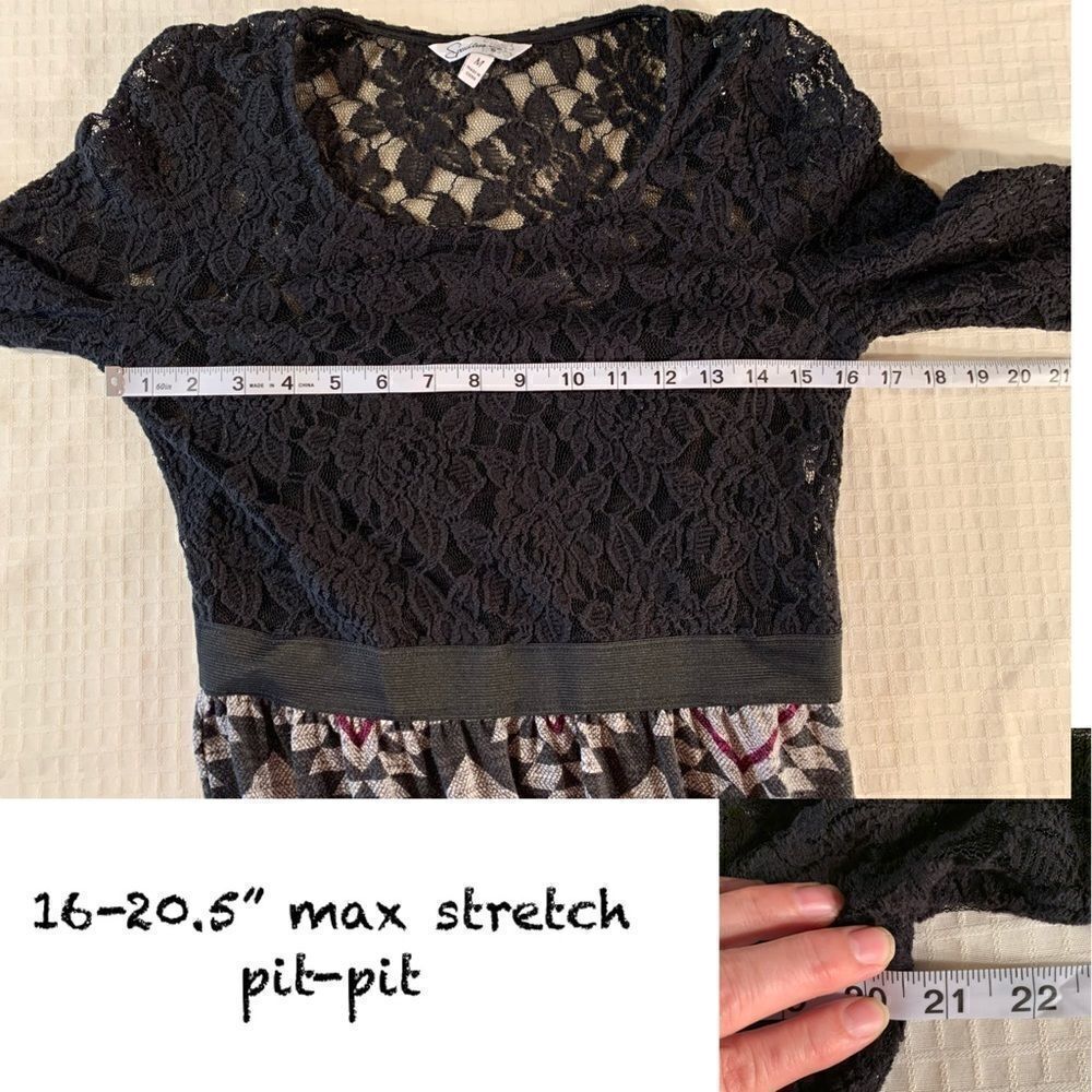 Speechless lace top skirt dress - Picture 7 of 8
